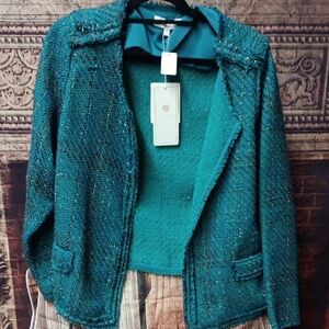 Chic Teal Women's Blazer